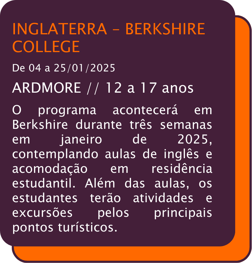 INGLATERRA - BERKSHIRE COLLEGE