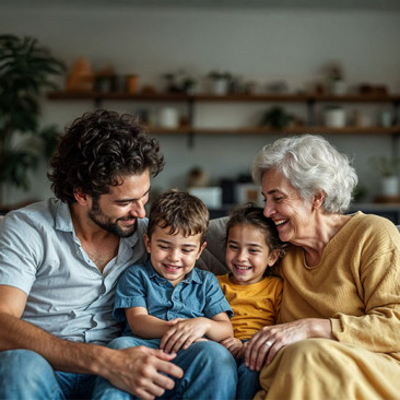 Os membros da família em espanhol