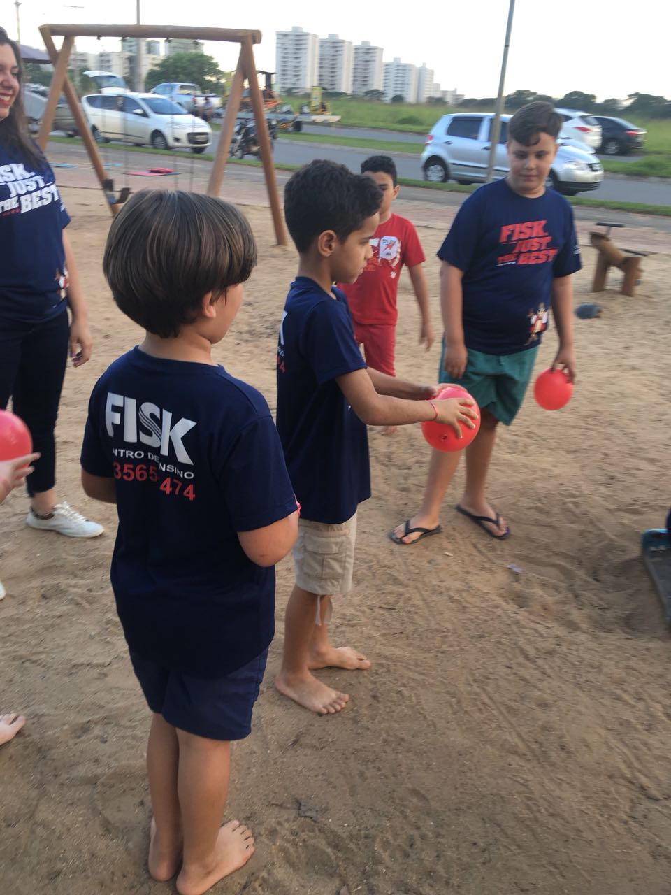 Fisk Goiânia/GO -  Piquenique com a turminha do Playground