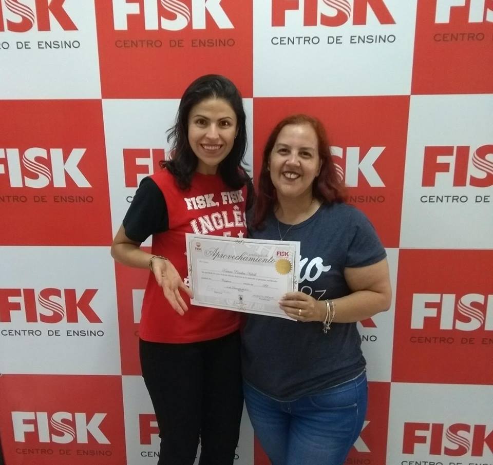 Fisk Caçapava/ SP - Entrega de certificados - maio 2018