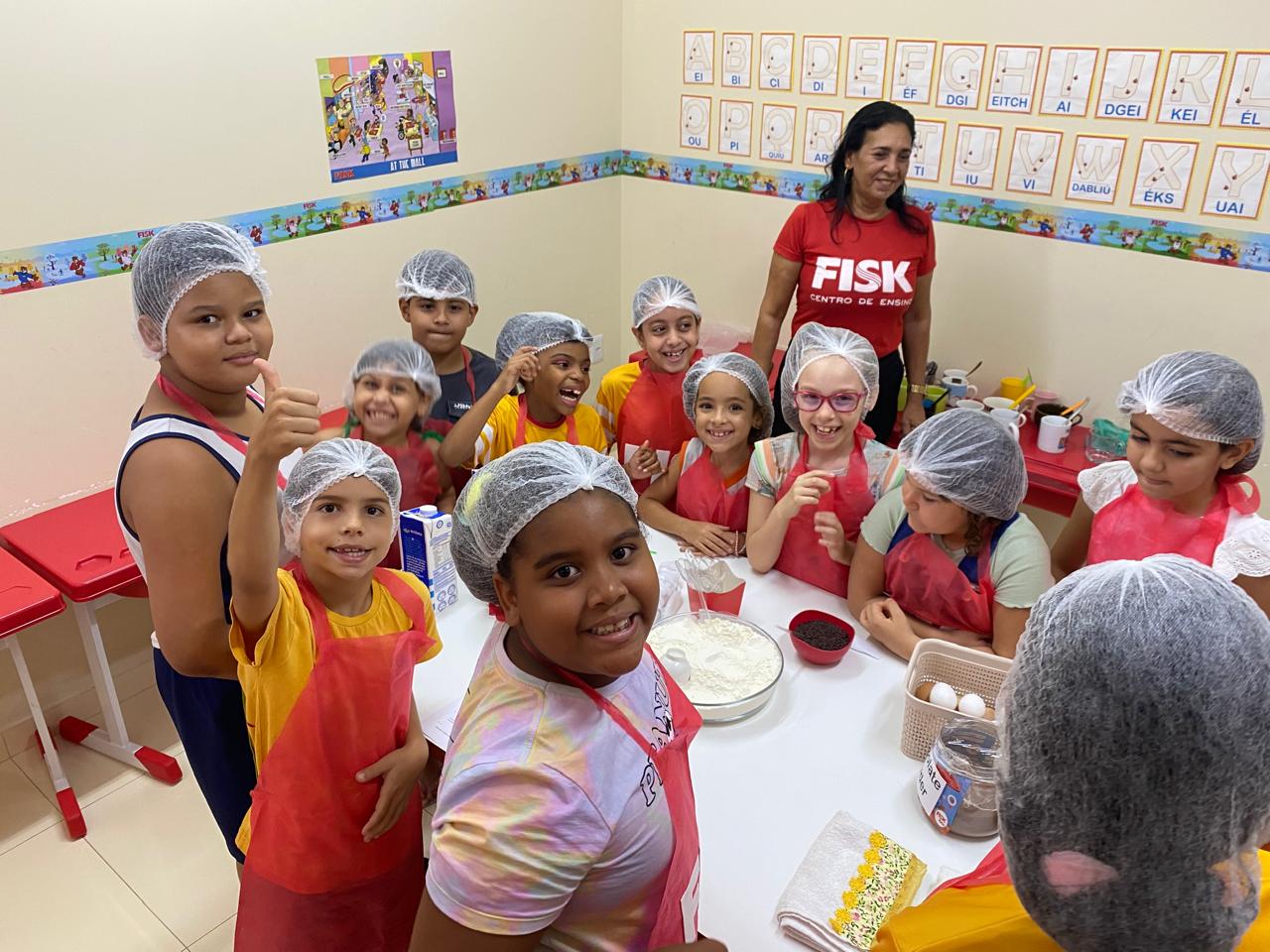 Fisk Dias D'Avila/BA - Cooking Class For Kids