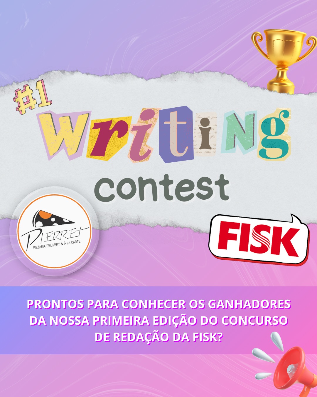 Fisk Venâncio Aires/RS - 1º Concurso de Redação em inglês