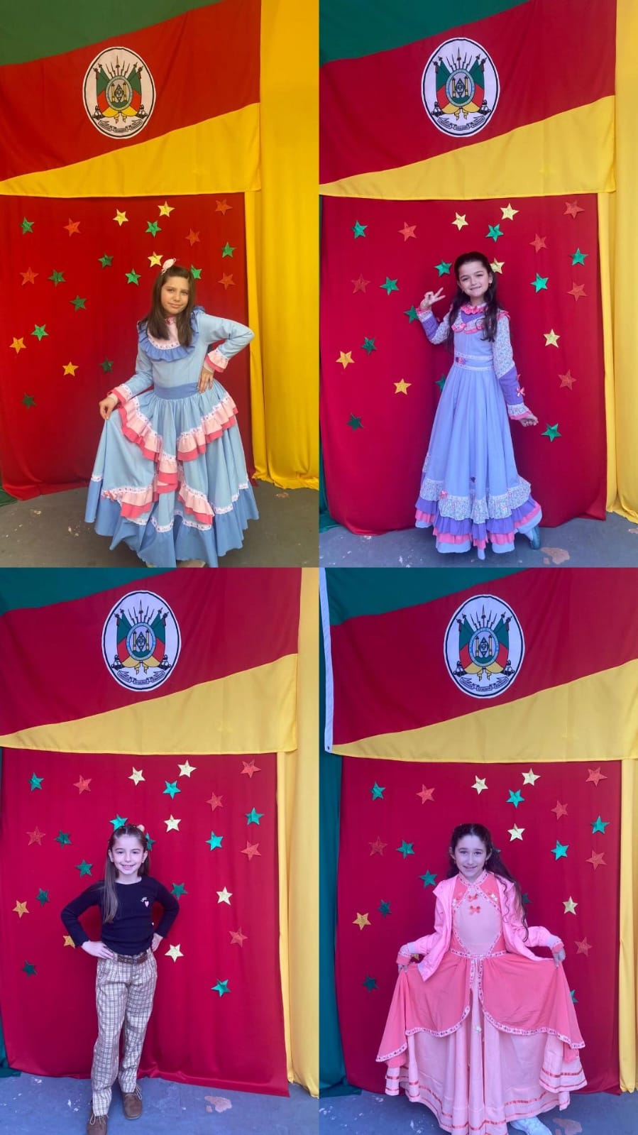 Fisk São Gabriel/RS - Com muita alegria e orgulho, celebramos a Semana Farroupilha em nossa escola Fisk 🤩✨