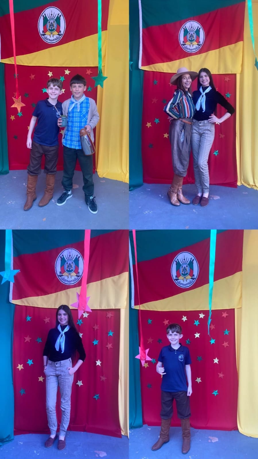 Fisk São Gabriel/RS - Com muita alegria e orgulho, celebramos a Semana Farroupilha em nossa escola Fisk 🤩✨